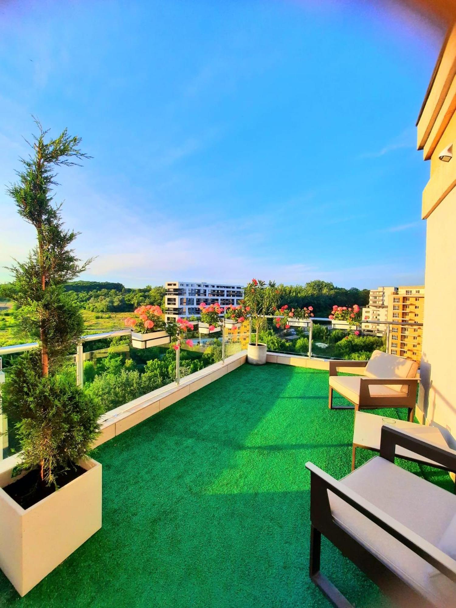 Apartament Penthouse View Aeroport Iasi 2 Zewnętrze zdjęcie